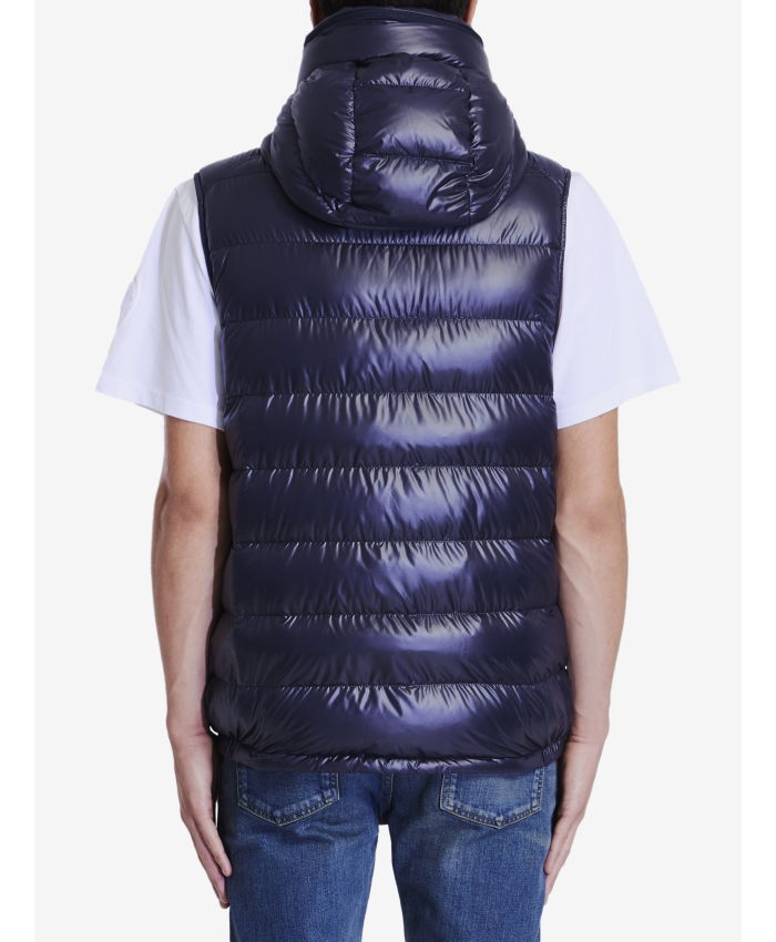 MONCLER Barant down vest Leam Roma Luxury Shopping Online