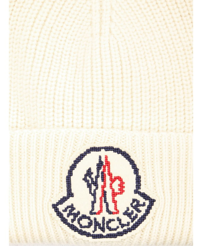 MONCLER - Tricot beanie