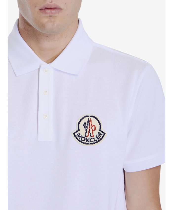 MONCLER - Polo shirt with logo