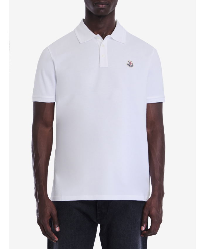 MONCLER - Polo shirt with logo