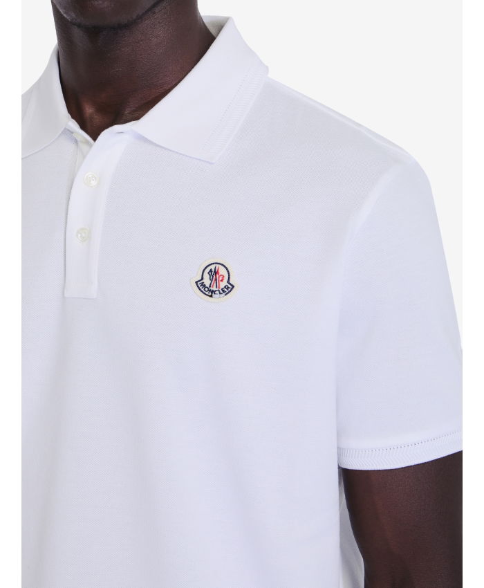 MONCLER - Polo shirt with logo