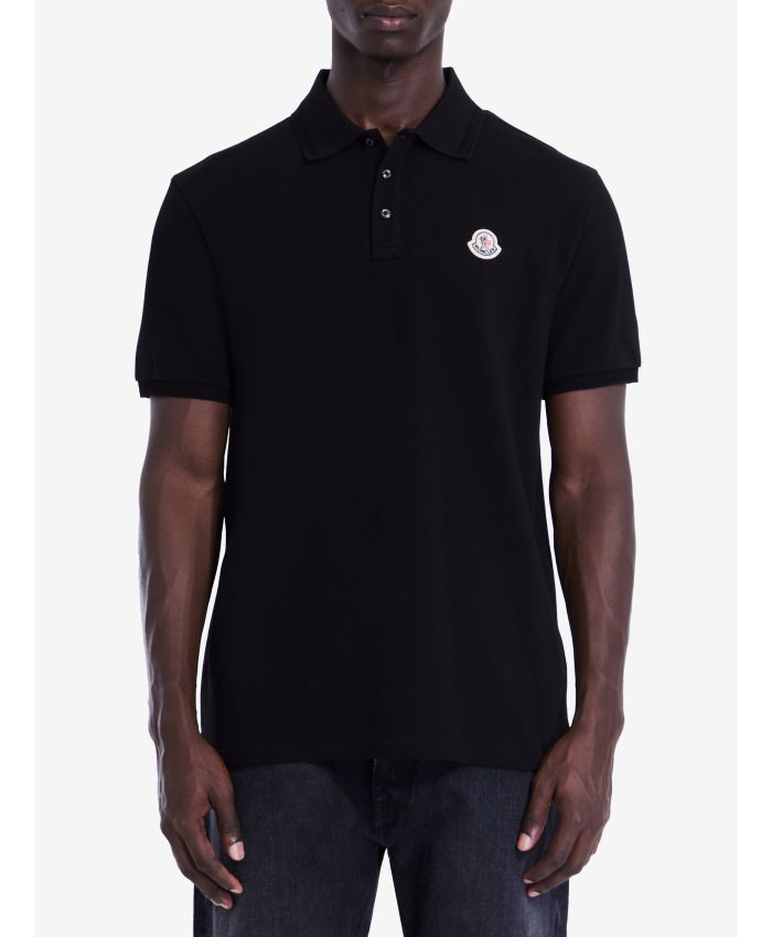 MONCLER - Polo con logo