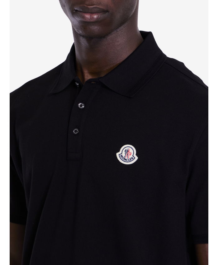 MONCLER - Polo con logo