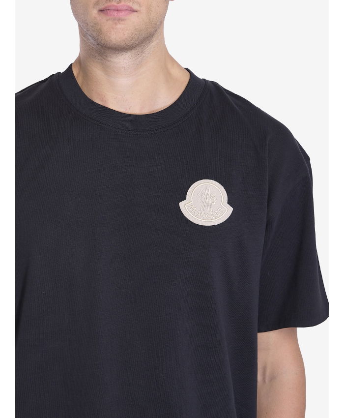 MONCLER - Reversible cotton t-shirt