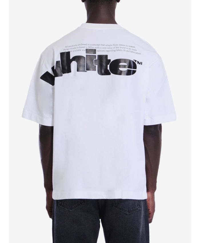 OFF WHITE - Skate t-shirt with Shared Logo