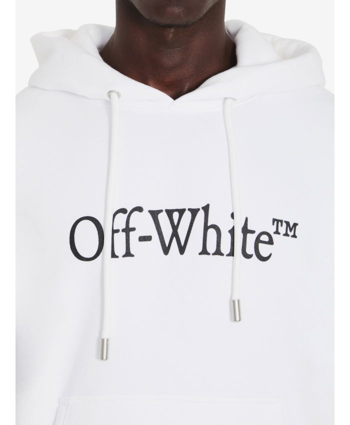 OFF WHITE - Big Bookish Skate hoodie