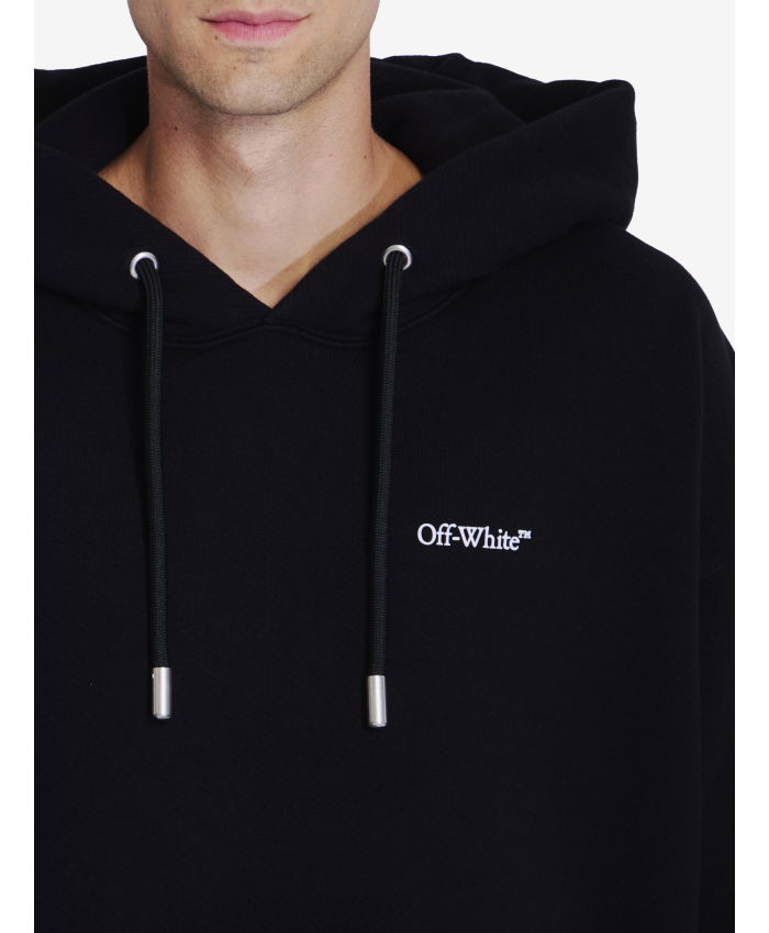 OFF WHITE - Windy Arrow skate hoodie