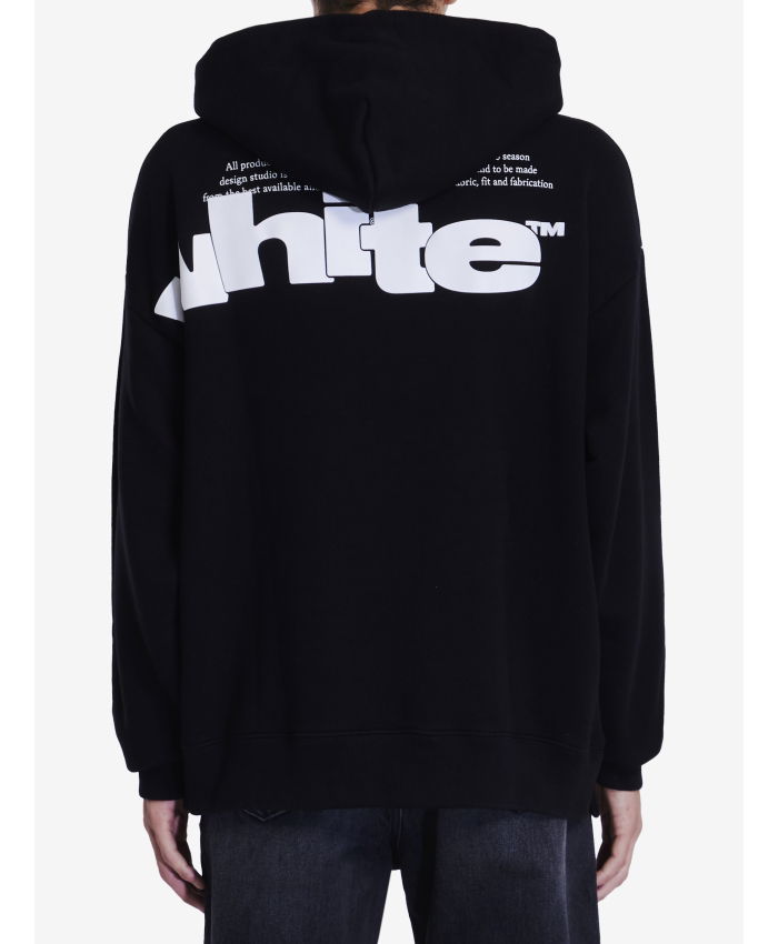 OFF WHITE - Shared Logo skate hoodie