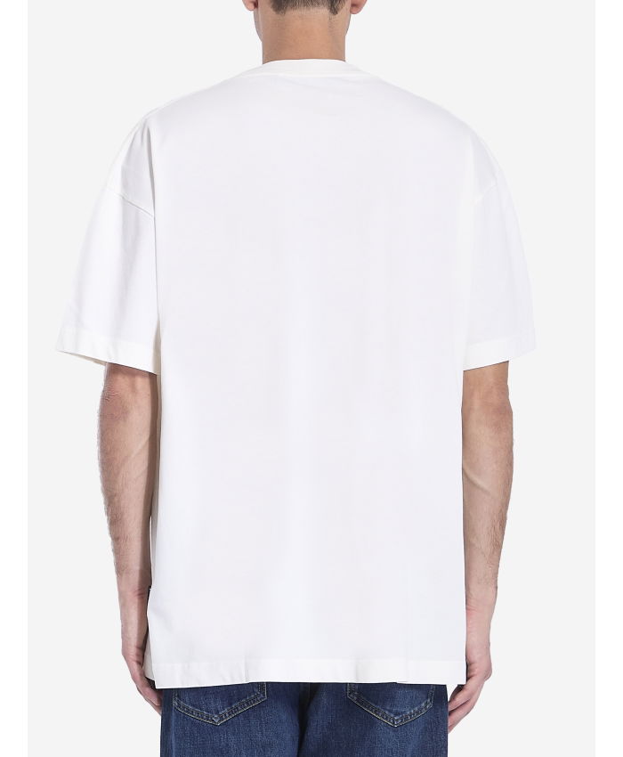 PALM ANGELS - Neck Logo t-shirt