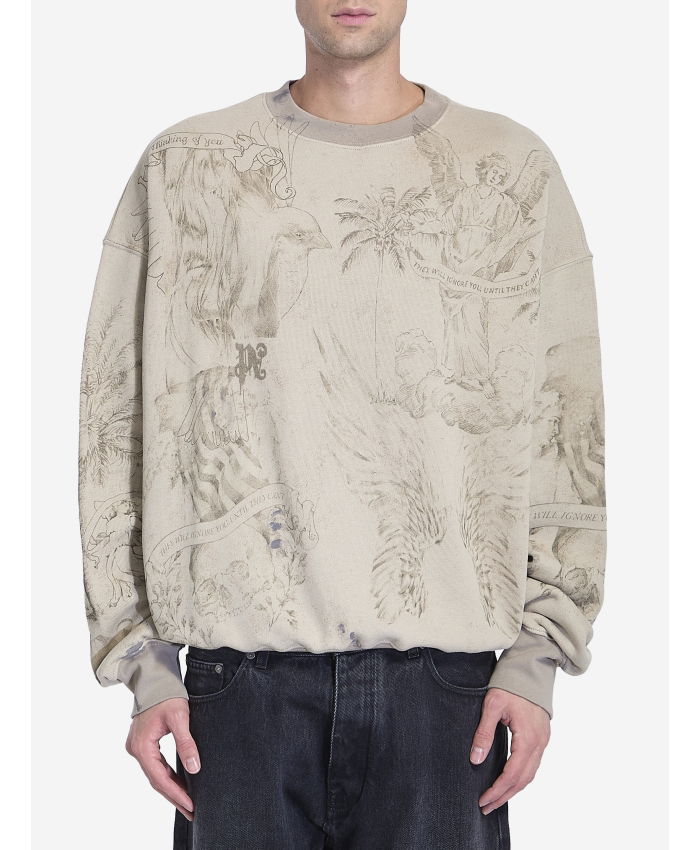 PALM ANGELS - Pencil All Over sweatshirt