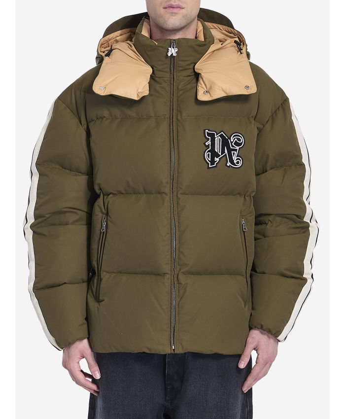 PALM ANGELS - Track Monogram puffer jacket