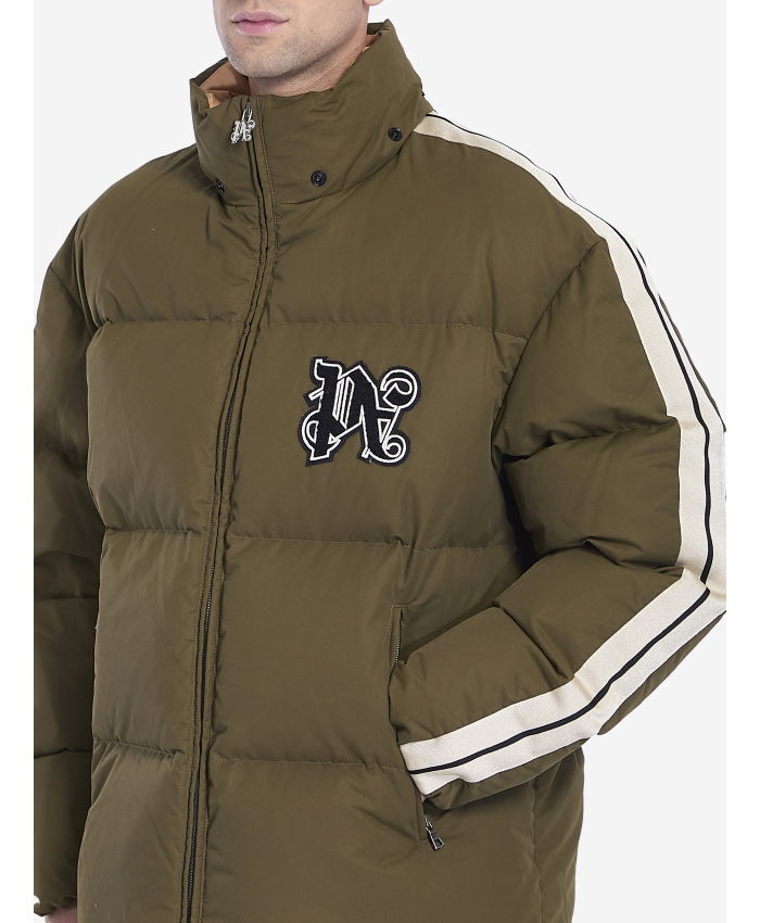 PALM ANGELS - Track Monogram puffer jacket