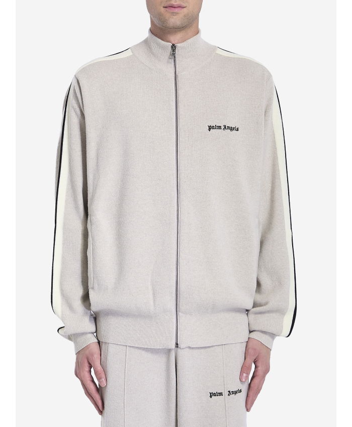 PALM ANGELS - Track jacket in wool and cashmere