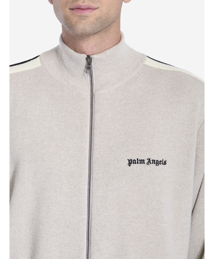 PALM ANGELS - Track jacket in wool and cashmere