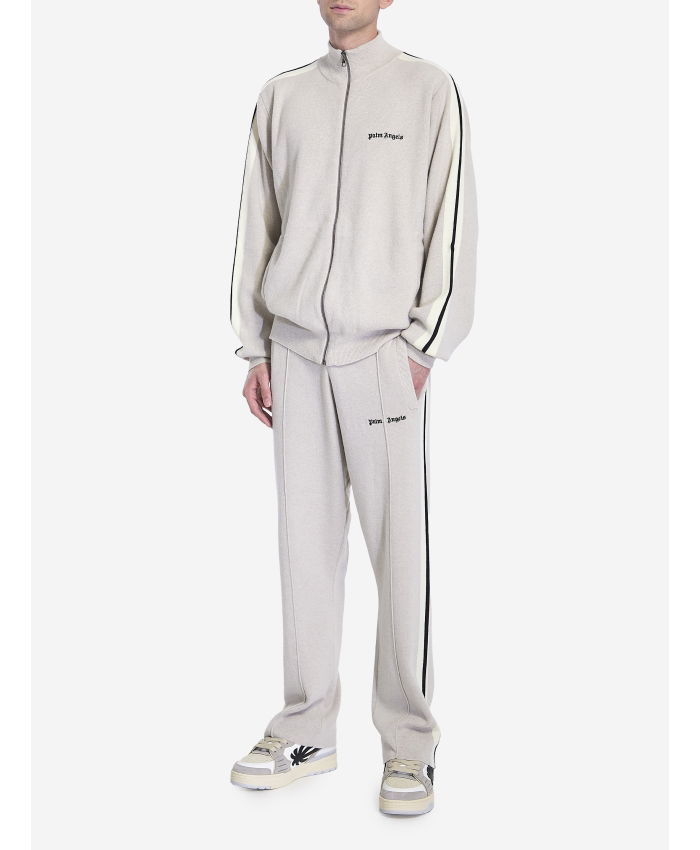 PALM ANGELS - Track pants in wool and cashmere