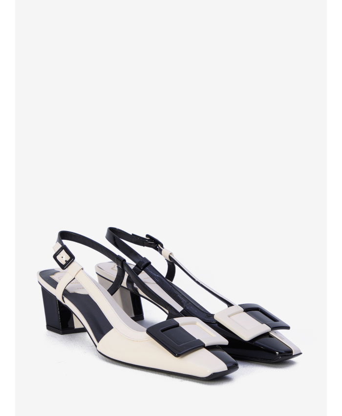 ROGER VIVIER - Belle Vivier Optical slingback pumps