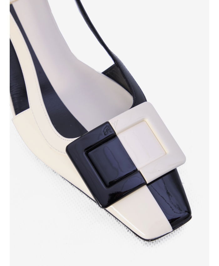 ROGER VIVIER - Belle Vivier Optical slingback pumps