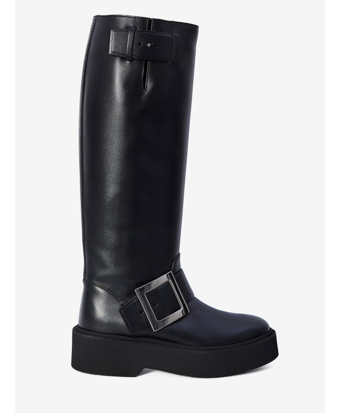 ROGER VIVIER - Viv Rangers High Biker Boots