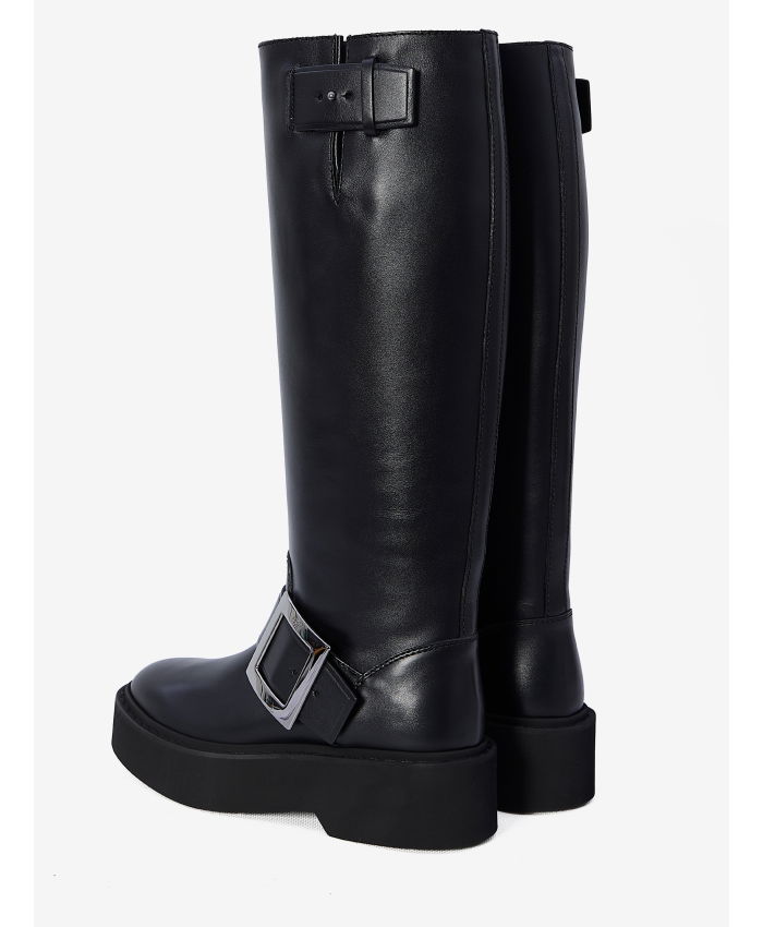 ROGER VIVIER - Viv Rangers High Biker Boots