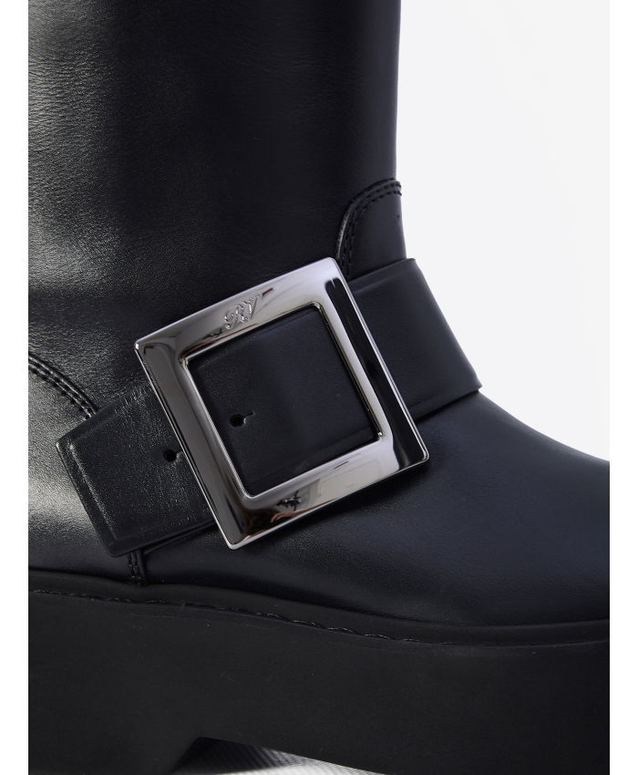 ROGER VIVIER - Viv Rangers High Biker Boots