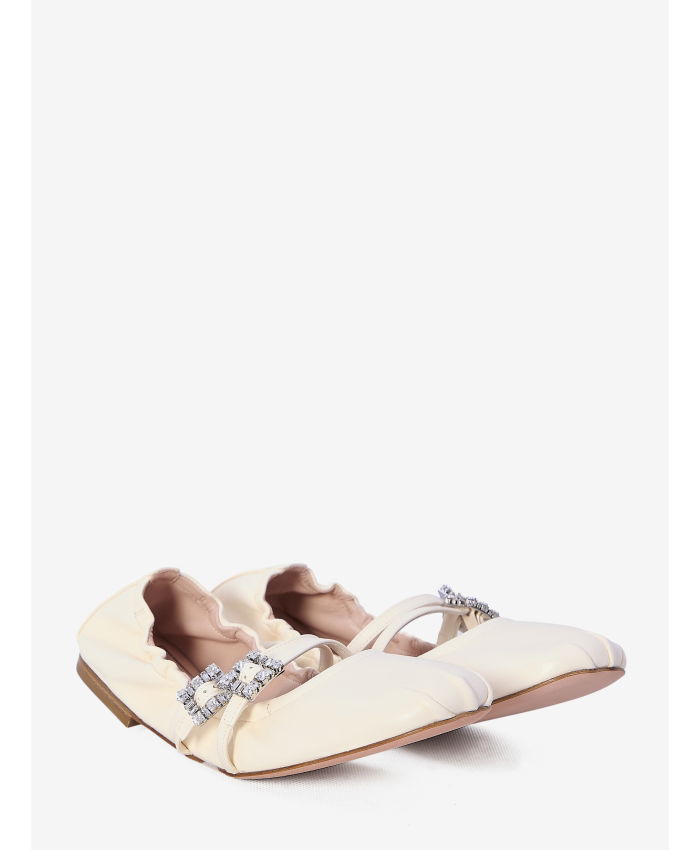 ROGER VIVIER - Nappa ballerinas with straps