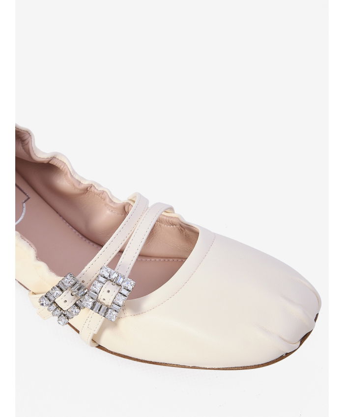 ROGER VIVIER - Nappa ballerinas with straps