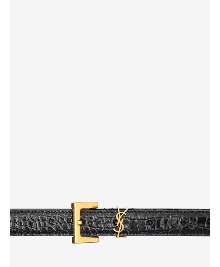 SAINT LAURENT - Cassandre thin belt