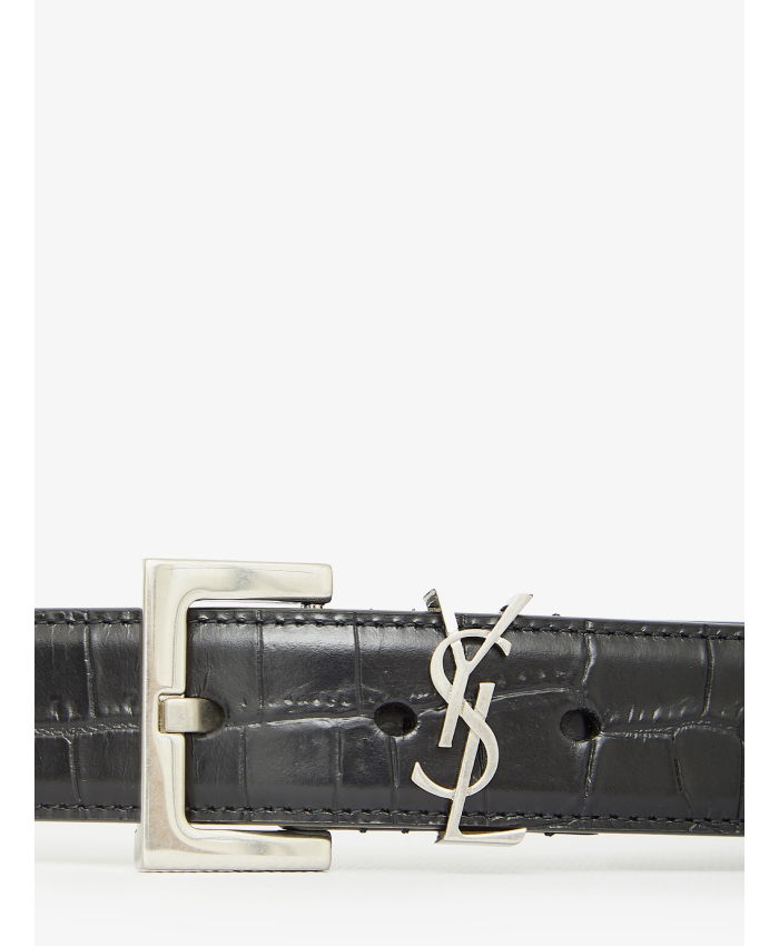 SAINT LAURENT - Monogram belt