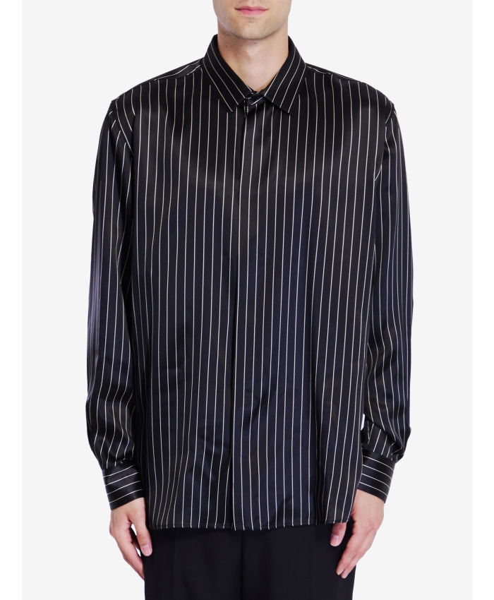 SAINT LAURENT - Silk satin shirt