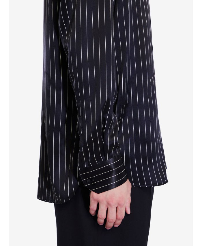 SAINT LAURENT - Silk satin shirt