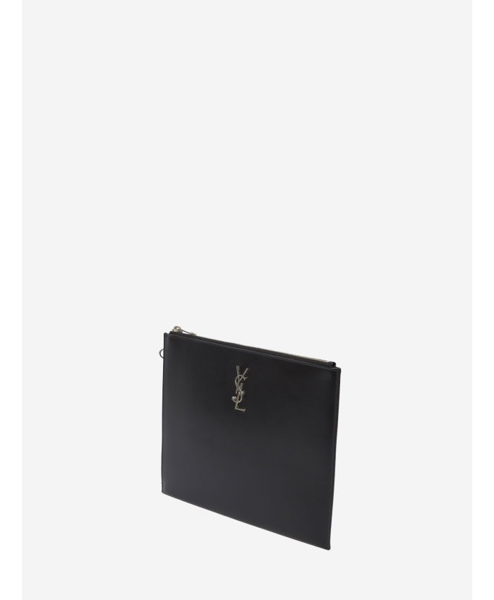 SAINT LAURENT - iPad holder in leather