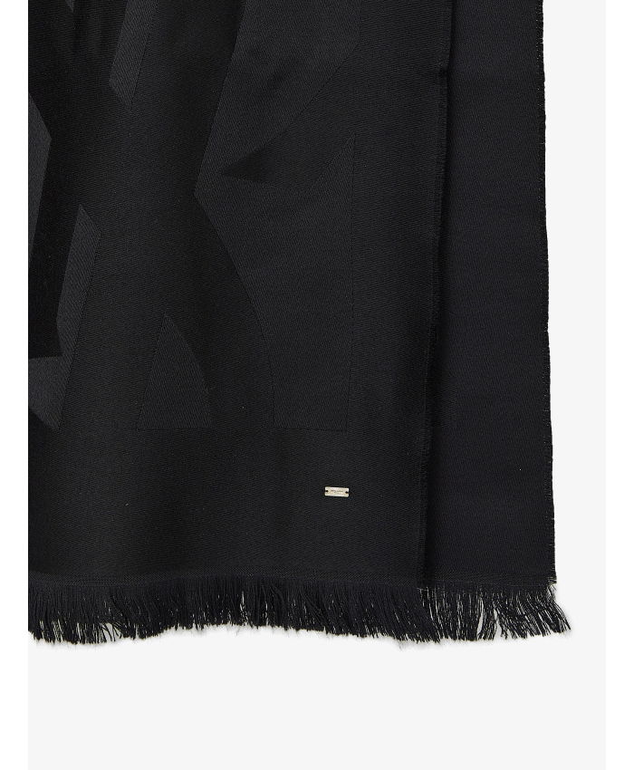 SAINT LAURENT - Monogram scarf