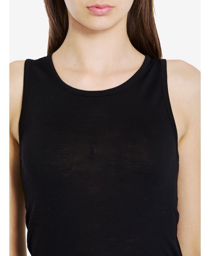 SAINT LAURENT - Cassandre top