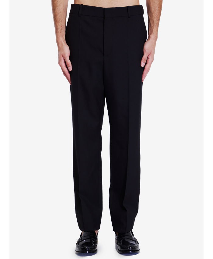 SAINT LAURENT - Wool gabardine trousers