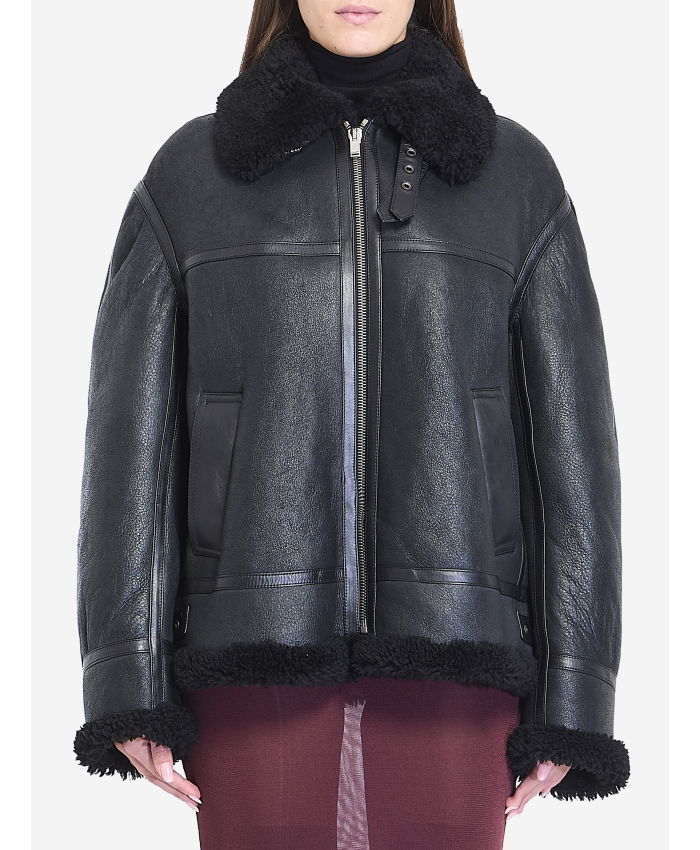 SAINT LAURENT - Shearling jacket