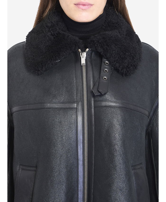 SAINT LAURENT - Shearling jacket