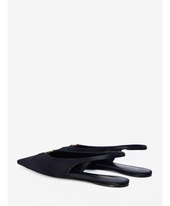 SAINT LAURENT - Babylone slingback ballerinas