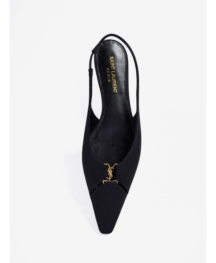 SAINT LAURENT - Babylone slingback ballerinas