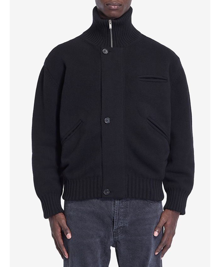 SAINT LAURENT - Cardigan jacket in wool