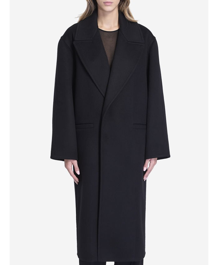 SAINT LAURENT - Coat in cashmere and wool