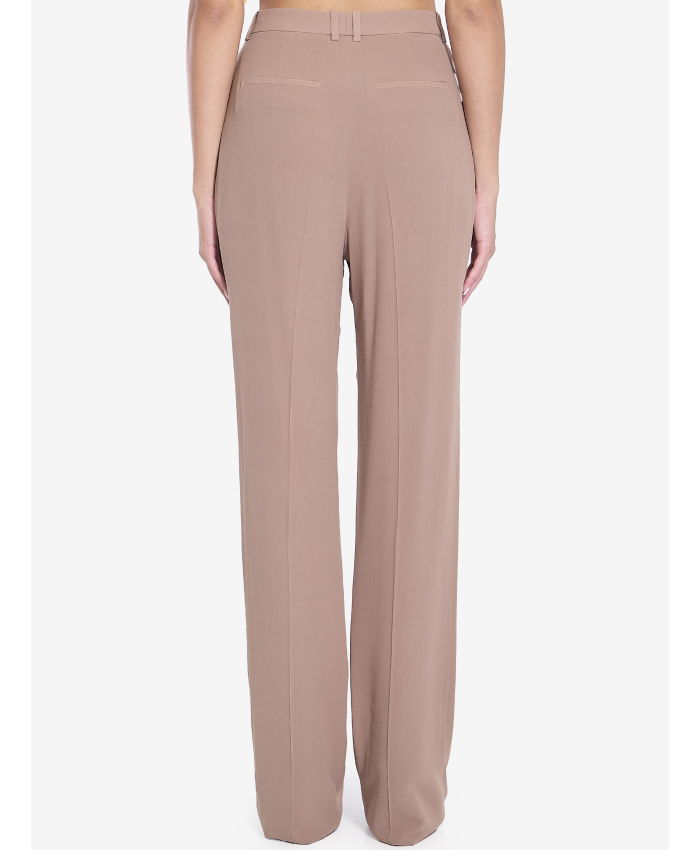 SAINT LAURENT - Silk crepe trousers