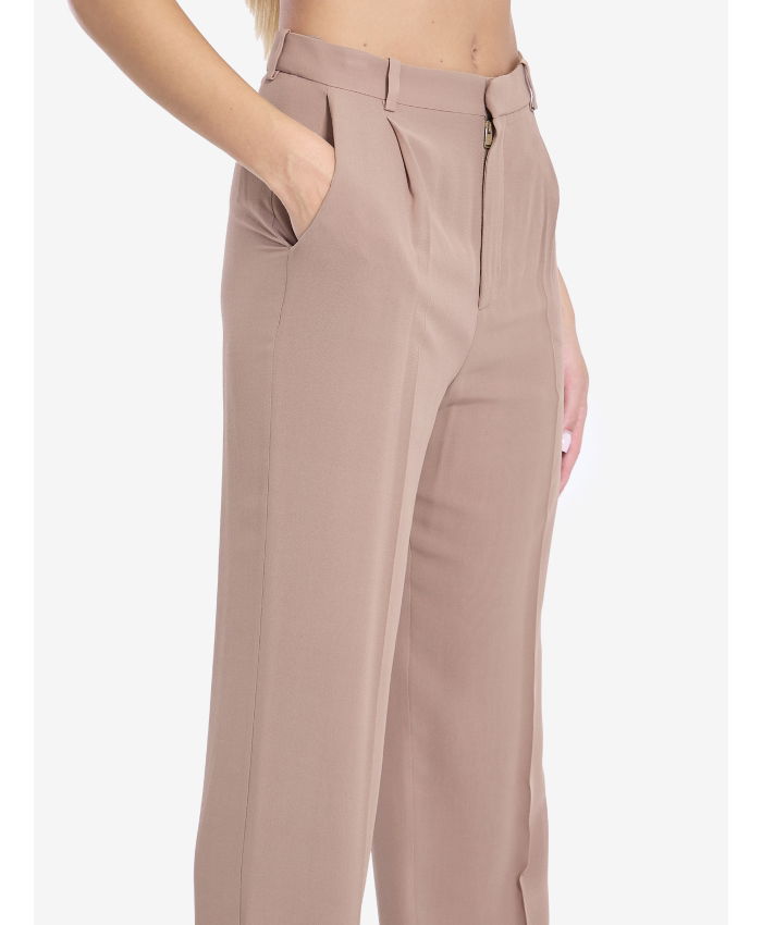 SAINT LAURENT - Silk crepe trousers