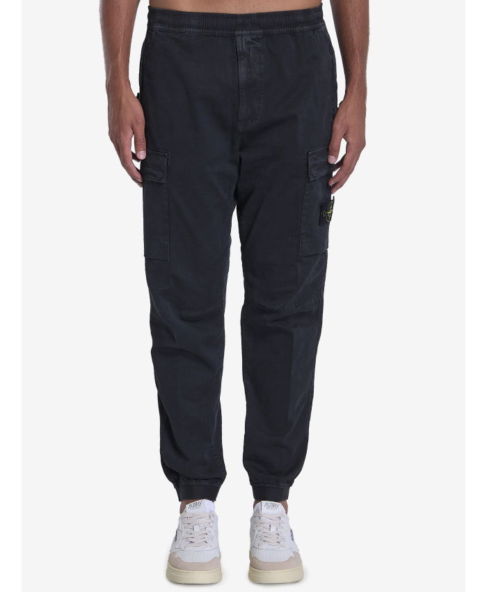 STONE ISLAND - Pants in cotton