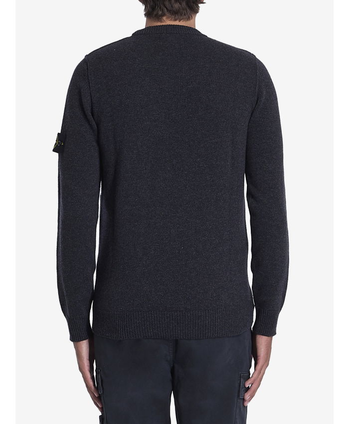 STONE ISLAND - Sweater in wool