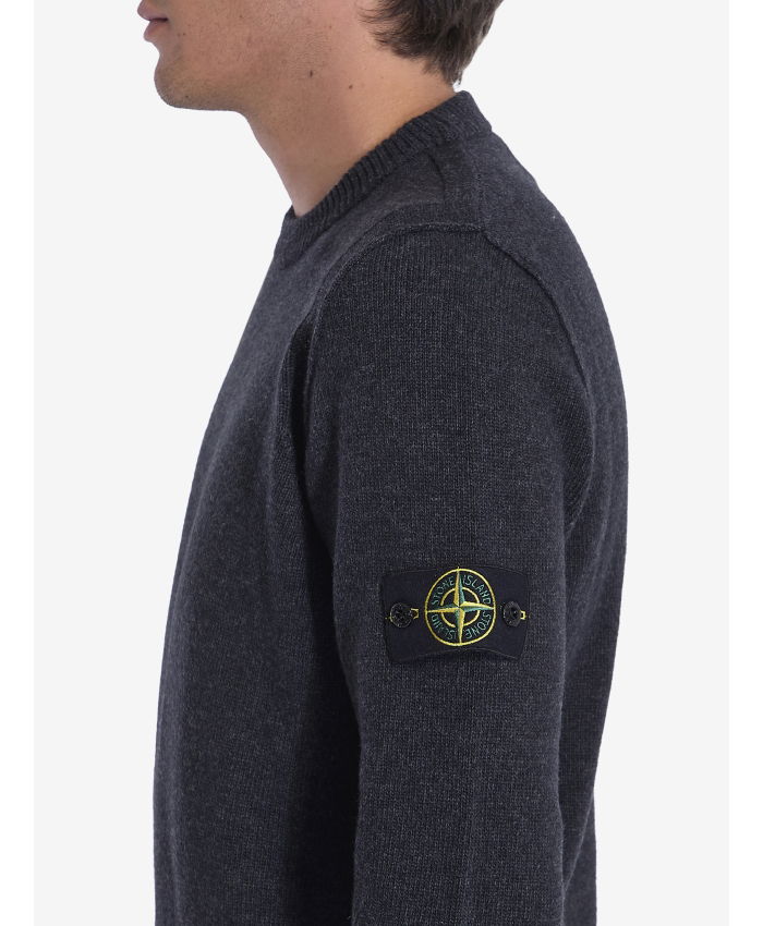 STONE ISLAND - Sweater in wool