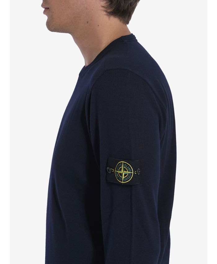 STONE ISLAND - Wool jumper