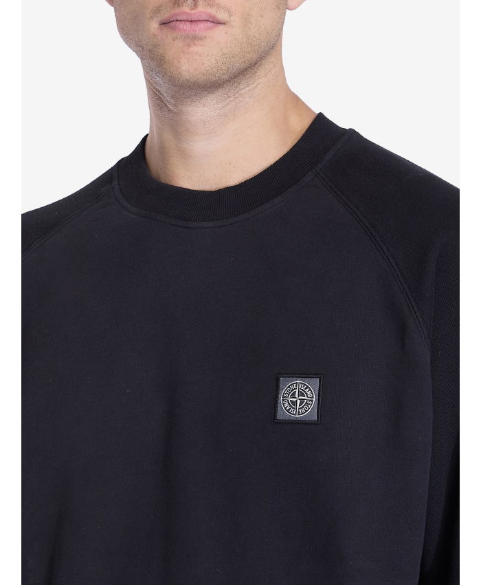 STONE ISLAND - Cotton sweatshirt