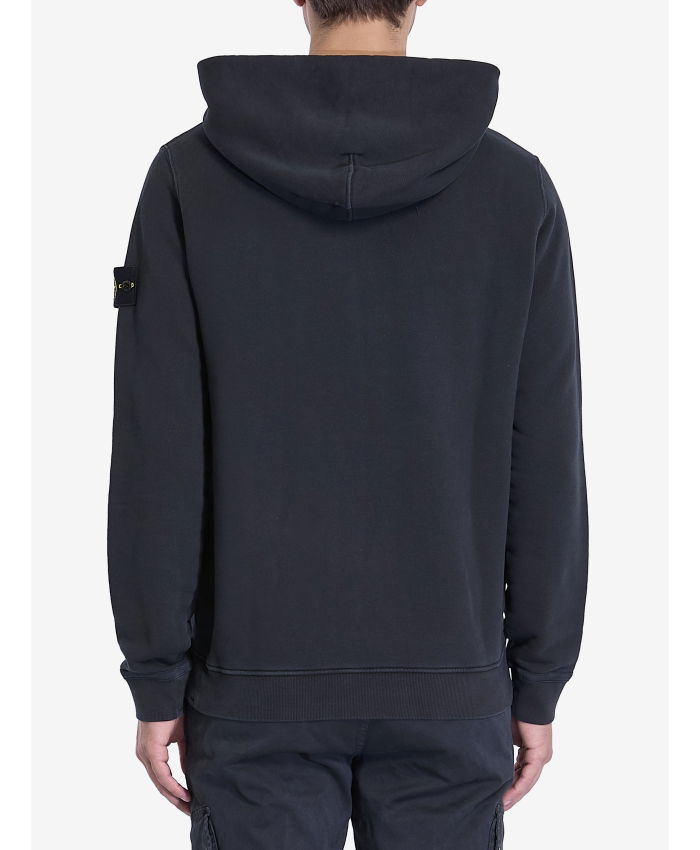 STONE ISLAND Cotton hoodie Leam Roma Luxury Shopping Online