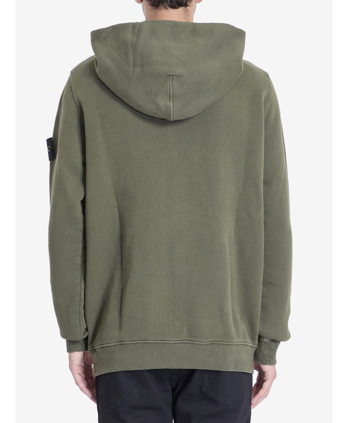 STONE ISLAND - Cotton hoodie