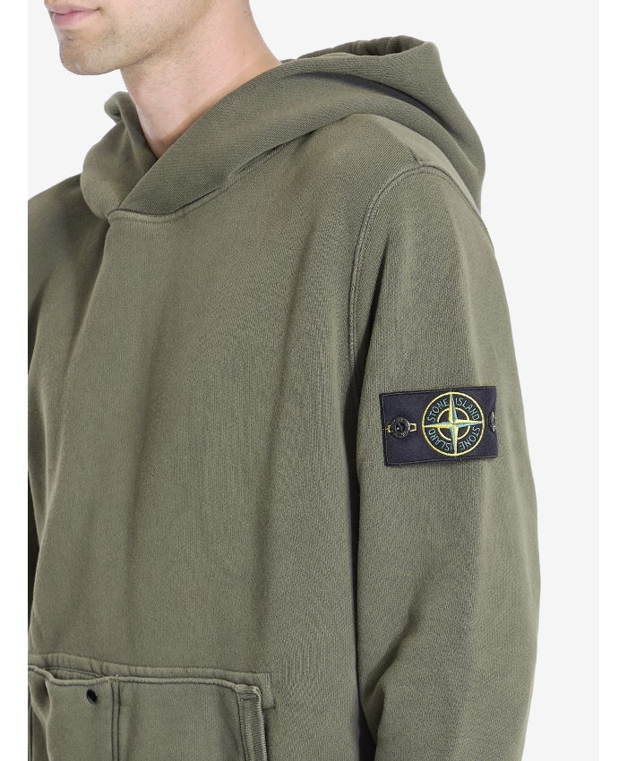 STONE ISLAND - Cotton hoodie